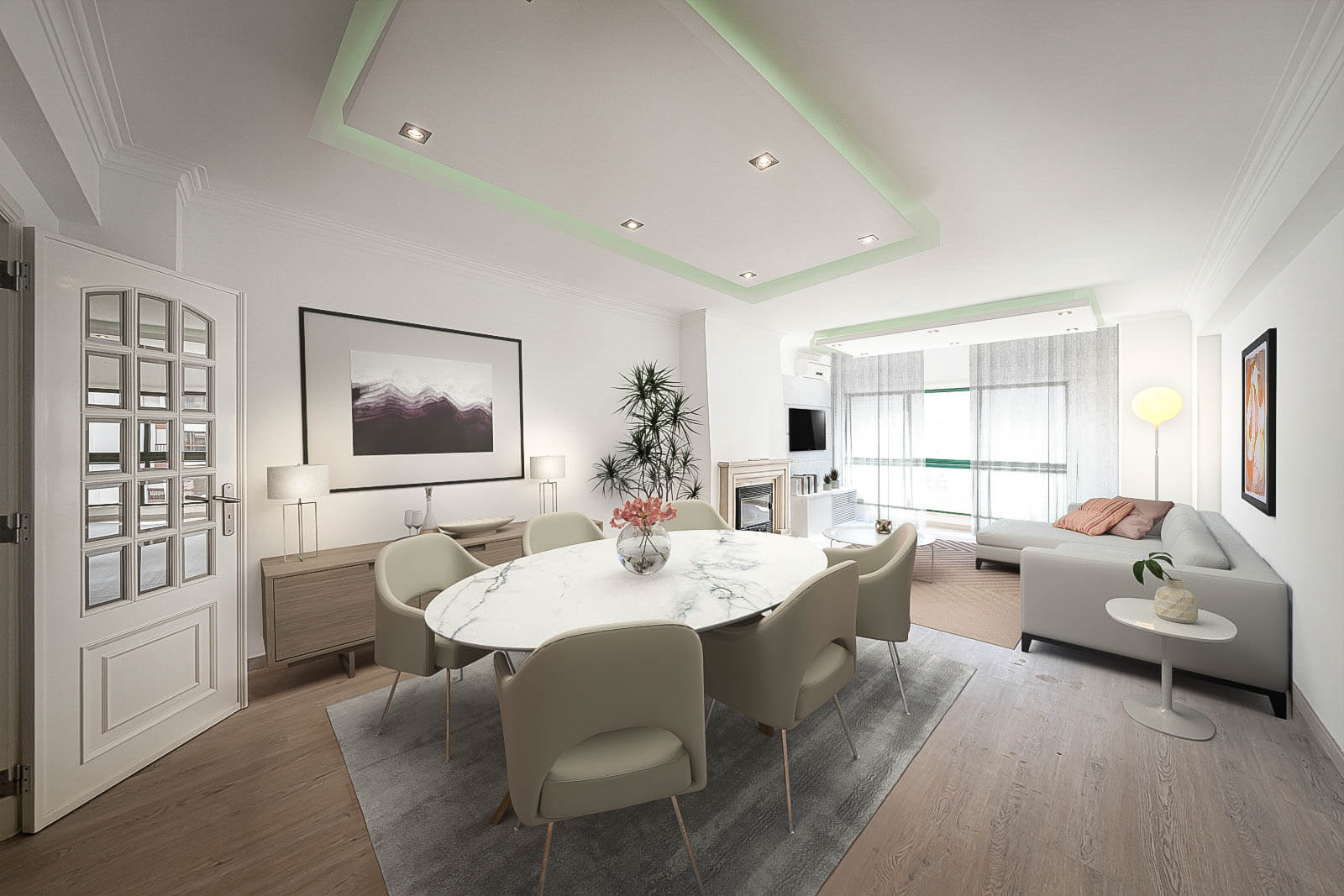 Apartamento | 3 Quartos | Varanda | Vista Mar | Estacionamento | Parque dos Poetas – Oeiras